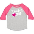 thumbnail image 3 of Inktastic Valentine's Day Daddy's Girl with Heart Girls Toddler T-Shirt, 3 of 5