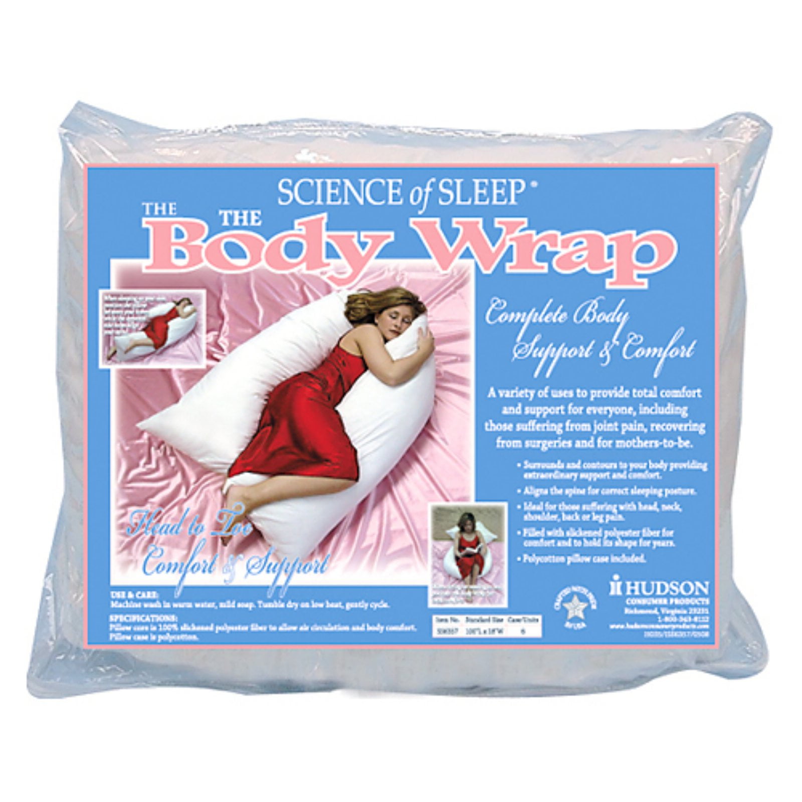 full body wrap around pillow