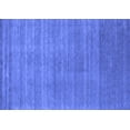 thumbnail image 1 of Ahgly Company Indoor Rectangle Abstract Blue Contemporary Area Rugs, 2' x 4', 1 of 4