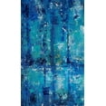 thumbnail image 2 of OToole, Tim 16x24 Gold Ornate Wood Framed with Double Matting Museum Art Print Titled - Blue Reflection Triptych I, 2 of 4