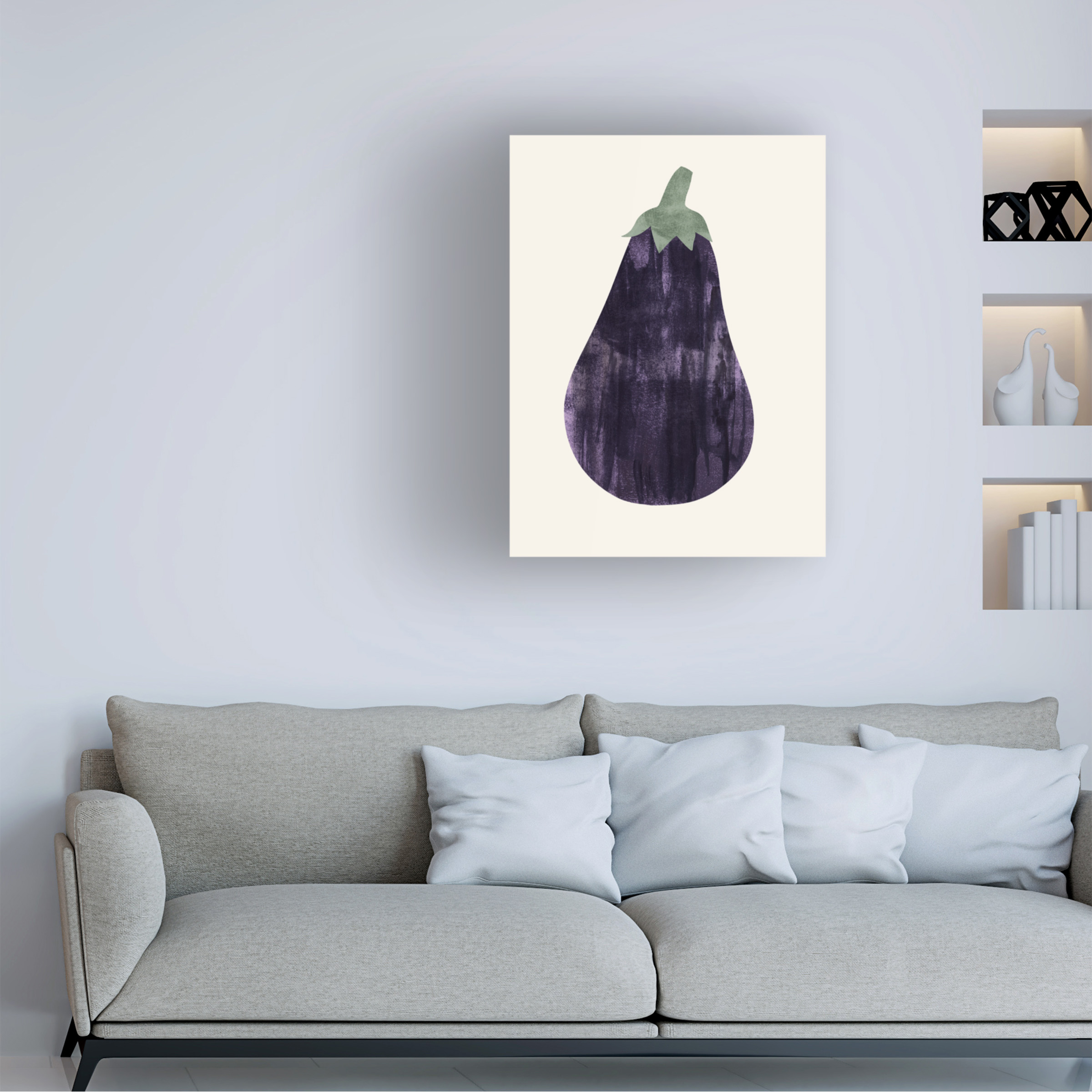 Victoria Barnes 'Organic Veg VIII' Canvas Art