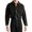 Black, variant on Guluxicc Men's Cropped Jackets Full Zipper Collared Long Sleeve Solid Dressy Jackets for Everyday Fall Winter