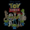 thumbnail image 2 of Women's Toy Story Distressed Classic Group  Graphic T-Shirt, 2 of 3