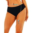 thumbnail image 2 of czcpp-Boho Turquoise Waist Belly Belt Silver Layered Thigh Belt Accessories for Women, Silver, One Size, 2 of 4