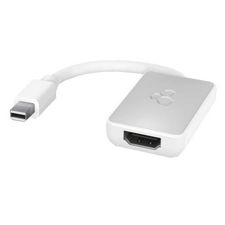 Kanex - iAdapt V2 Mini DisplayPort-to-HDMI Adapter - White