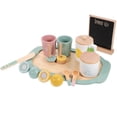 thumbnail image 2 of 1 Set Afternoon Tea Playthings Simulation Wooden Lemon Tea Pretend Play Toy, 2 of 6