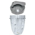 thumbnail image 3 of Blendin 18oz Short Cup and Flip Top To-Go Lid, Compatible with Nutribullet 600 Watt and 900 Watt Blenders, 3 of 6