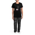 thumbnail image 4 of CafePress - Cute Elephant Pajamas - Women's Short Sleeve Print T-Shirt and Pants Dark Cotton Pajama Set, 4 of 7