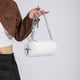 thumbnail image 4 of Bolso bandolera de moda para mujer Bolso bandolera de hombro de cuero PU de color sólido (Blanco) Tmvgtek Para Estrenar, 4 of 7
