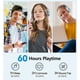 thumbnail image 2 of Headphones Wireless Bluetooth,60 Hours Playtime Foldable Lightweight Bluetooth Headphones Wireless Over Ear Wired Hi-Fi Stereo with 6 EQ Modes, Deep Bass Adjustable Headset with Mic, FM, TF for Adults, 2 of 5