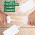 thumbnail image 4 of 100 Piezas Etiquetas de PláStico Etiquetas Impermeables Sello de PláStico Etiquetas de EnvíO Uso de LogíStica Etiqueta de Amarre de Letrero Grande Lazo de 250 mm de Longitud, 4 of 5