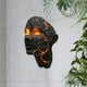 thumbnail image 1 of Lámpara de pared con diseño de agrietada, escultura de resina, luz artística decorativa, lámpara de noche, de pared LED 3D con forma humana para, 1 of 8