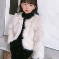 thumbnail image 5 of Coerni Toddler Baby Kids Girls Sweater Furry Top Winter Windproof Thicken Coat Fleece Warm Outerwear Jacket Clothes, 5 of 9