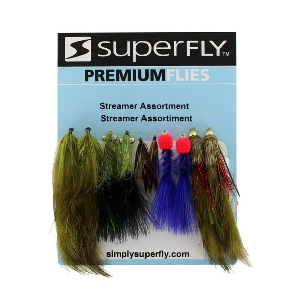Superfly FLYAST-06P Streamer Assortment (404053)
