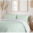 thumbnail image 6 of Ambesonne Luau Duvet Cover Sets, Fresh Springtime in Hawaii, 2-Queen, Mint Green and White, 6 of 7
