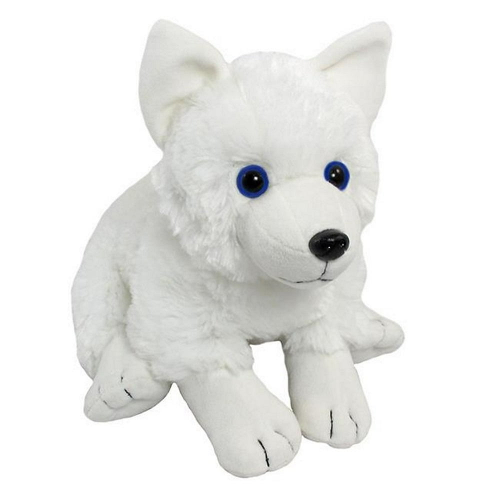 Wishpets Plush 13" White Arctic Fox Pup Stuffed Animal