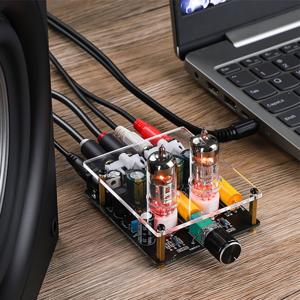 Upgraded Preamplifier Amplifiers HiFi Tube Preamp Amp Speaker Sound Home Theater