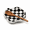 Black&White, variant on Spoon Rest,Ceramics Spoon Holder for Stove Heat Resistant Cooking Utensils Rest Spoon Holder for Kitchen counter (White)