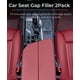 thumbnail image 2 of 2 Pzas Organizador de Relleno de Huecos de Asiento de Auto – Protector de Asiento sin Caída, Nuevo Relleno de Huecos de Asiento de Doble Ranura 2025 para Autos Negro, 2 of 6