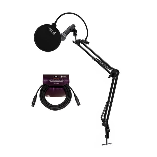 Paquete Vocal con Micrófono Cardioide Shure SM58-LC