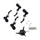 thumbnail image 4 of RC Helicopter Swashplate Set Reemplazo de Clip de Hoja Fácil Instalado Aluminio Resistente para K170   Placa Cruzada  R Negro, 4 of 9