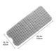 thumbnail image 3 of Apmemiss Clearance Extra Long Non-Slip Bath Mat 39x16 Inch, 200 Suction Cup Shower Floor Mat - PVC Machine Washable Bathroom Mat for Elderly Safety, Anti-Mold Drainage Holes, 3 of 8