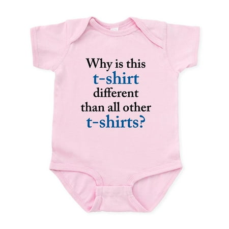 

CafePress - Why Infant Bodysuit - Baby Light Bodysuit Size Newborn - 24 Months