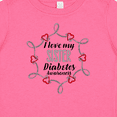 thumbnail image 4 of Inktastic I Love My Sister Diabetes Awareness Boys or Girls Baby T-Shirt, 4 of 5