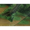 thumbnail image 4 of Ambesonne Jungle Quilted Bedspread Set 3 Pcs, Nature Call Park Design, King Size, Green, 4 of 5