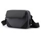 thumbnail image 1 of Hukapapa Bolso Bandolera Pequeño Bolso De Hombro Lateral Para Hombres, Mini Bolso De Mensajero Para MujerGris oscuro, 1 of 6