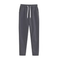 thumbnail image 5 of LEKODE Sweat Pants and Hoodie Set Women Matching Sweat Set Two Piece Tracksuit for Women Crop Tops Wide Leg Pant Sets Sports Jacket with Pocket Hoodie Sets Summer Outfits for Women Dark Gray M, 5 of 7