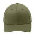 thumbnail image 2 of Port Authority Unisex Adult Flexfit Perfect Fit Cap Olive Drab Green C865 L/XL, 2 of 7