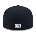 thumbnail image 4 of Men's-New Era  Navy Myrtle Beach Pelicans Theme Nights 59FIFTY Fitted Hat, 4 of 5
