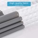 thumbnail image 2 of Cortina de Ducha 200x180cm Cortina de Baño Poliéster y EVA Semitransparente Impermeable Antimoho para Baño - Gris JAMW Sencillez, 2 of 5