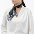 thumbnail image 5 of 100% Mulberry Silk Scarf for Women Neck Head,Square Scarf 21"x21"for Hair Wrap for Bag,Small Hair Scarf Headscarf, 5 of 7