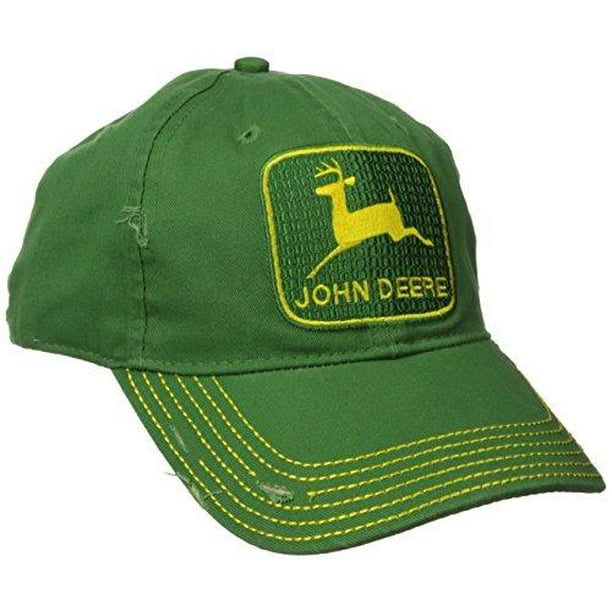 Casquette de baseball vintage avec logo brodé John Deere - Taille unique -  Vert pour homme 