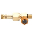 thumbnail image 4 of CO2 Tank Refill Valve 5/8?18unf Brass CO2 Cylinder High Pressure Female Adapter Connector Gold, 4 of 5
