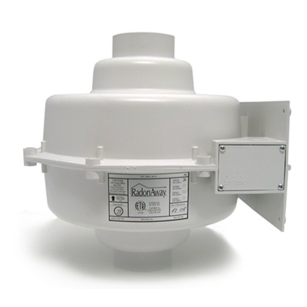 RadonAway GP501 Radon Mitigation Fan + 3x3 Install Kit