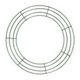 thumbnail image 1 of Wire Wreath Frame Iron Flower Wreath Frame Christmas Wreath Frame Wreath Rings Green 25cm, 1 of 9