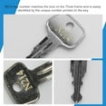 thumbnail image 4 of N214 Errebi Replacement Key, Thule Roofs Car Rack Replacement Key, Car Rack Key for Thule Ski, Box,Roof,Carrier Racks and Crossbars-Codes N214 [2 pcs]$$Sport & Recreation Other, 4 of 7