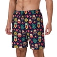 thumbnail image 2 of Uemuo Cute Animal Pattern Mens Swim Trunks Quick Dry Board Shorts with Mesh Lining, Stretch Beach Shorts Quick Dry No-Chafing Board Shorts-XX-Large, 2 of 9