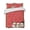 Red, variant on Quilts Queen Size Bedding Set, Black Christmas Snowflakes Lightweight Quilted Comforter, Winter Xmas Cute Snowman Plaid Soft Reversible Bedspread Coverlet with Pillow Covers for All Season, 90" x 96"