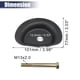 thumbnail image 3 of Coche Trasero Bobina Muelle Retenedor Unique Bargains Kit para chevy C10 1 Unidad Negro, 3 of 6