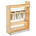 thumbnail image 1 of Rev-A-Shelf 8" Pullout Kitchen Cabinet Organizer with Soft-Close, 448UT-BCSC8C, 1 of 12
