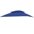 thumbnail image 2 of Garden Winds Replacement Canopy Top Cover for the Revella Gazebo - True Navy, 2 of 9