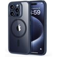 thumbnail image 4 of for iPhone 16 Pro Max Case, Compatible with MagSafe, Shockproof Military-Grade Protection, Magnetic Phone Case for iPhone 16 Pro Max, Classic Hybrid Case (HaloLock), Clear, 4 of 5