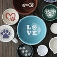 thumbnail image 6 of 2pcs 2pcs Self-Adhesive Silk Screen Printing Stencil Paw Print Silk Screen Stencil Heart Infinity Paw Print Reusable Mesh Stencils Transfer for T-Shirt Fabric Painting - 14x19.5cm, 6 of 7