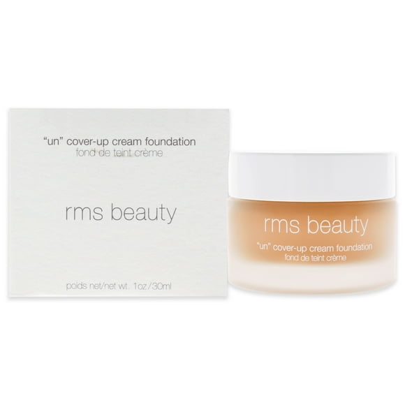 Base de maquillaje UN Cover-Up Cream - 55 Tanned Amber de RMS Beauty para mujeres - Base de maquillaje de 1 oz RMS Beauty RMS Beauty Fundación 1 oz