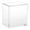 Clear Base, variant on Plymor Clear Acrylic Display Case with Hardwood Base (Mirror Back), 6" W x 4" D x 6" H