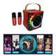 thumbnail image 1 of Altavoz Bluetooth de Karaoke de Alta Potencia, Luz Rítmica Musical, Subwoofer Inalámbrico Estéreo Envolvente con Micrófono Dual Rojo, 1 of 5